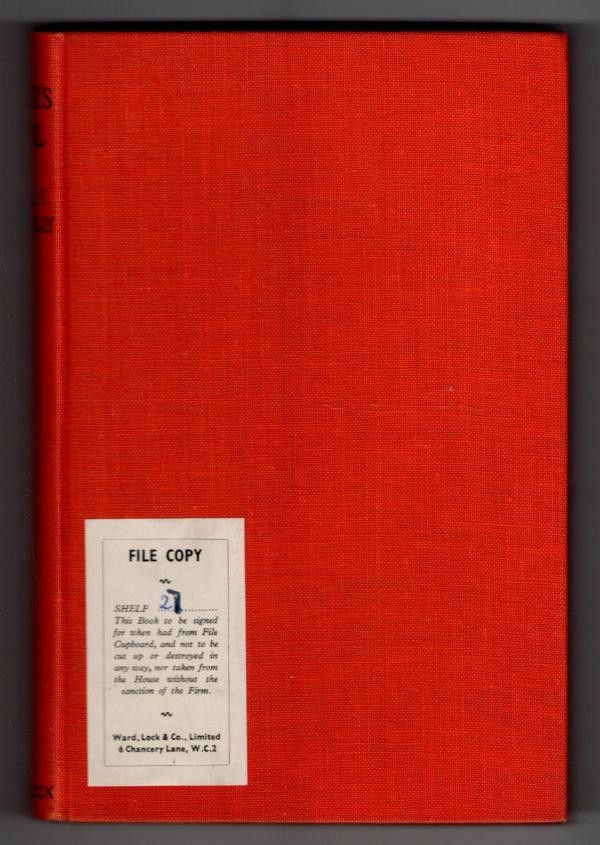 Piper's Pool by Leila S. Mackinlay (First Edition) Ward File Copy
