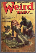 Weird Tales Sep 1938 Brundage Cvr; R.E Howard; Bloch; Lovecraft - Pulp