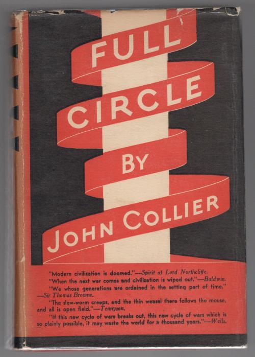 Full Circle by John Collier (First U.S. Edition) Erle Melvin Korshak's Copy