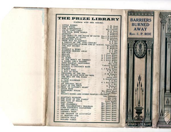 Barriers Burned Away by E.P. Roe (File Copy)