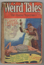 Weird Tales Nov 1929 C. C. Senf assault Cvr; CA Smith; Quinn; RE Howard; Derleth