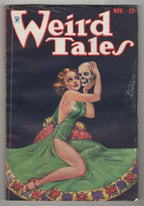 Weird Tales Nov 1933 Brundage skull Cvr; 1st C.L. Moore Story; Hamilton; CA S...
