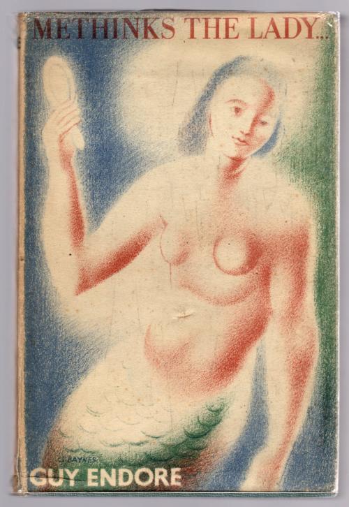 Methinks the Lady by Guy Endore (First British Edition) Whirlpool Movie