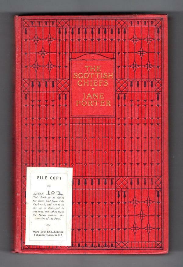 The Scottish Chiefs by Jane Porter (Ward File Copy)