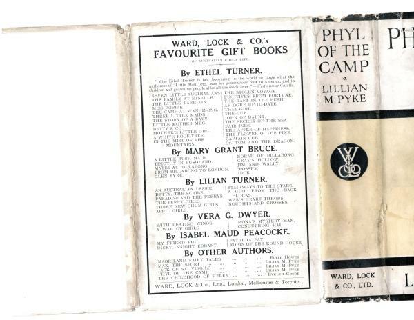 Phyl of the Camp by Lillian M. Pyke (First Edition) Ward Lock File Copy