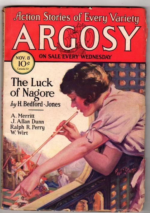 Argosy Nov 8 1930 A. Merritt "The Snake Mother"