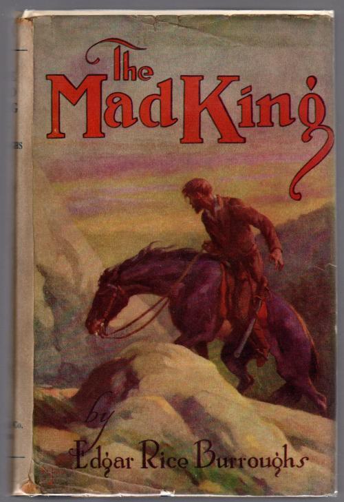 The Mad King by Edgar Rice Burroughs (First Edition) Signed