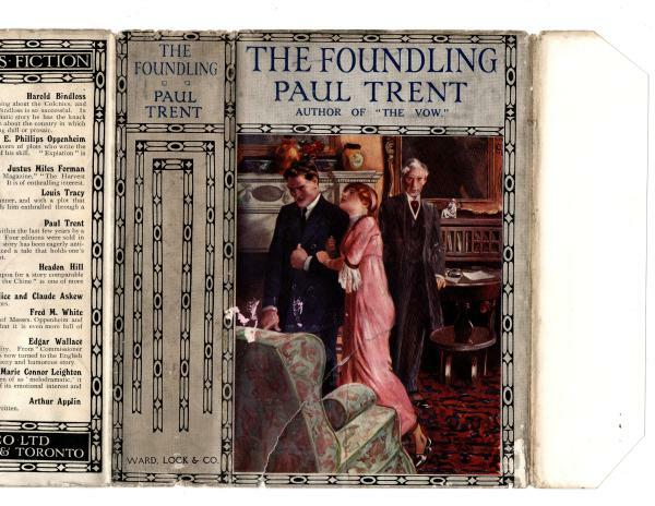 The Foundling by Paul Trent (1914) Hubin Listed, Ward File Copy