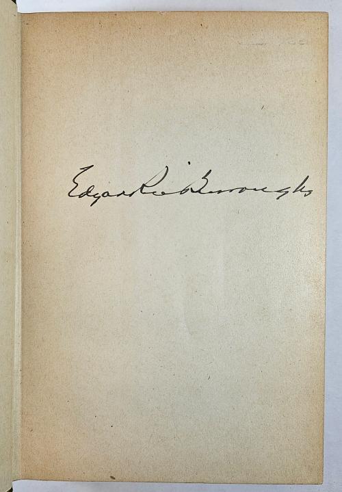 The Beasts of Tarzan by Edgar Rice Burroughs (First Edition) Signed