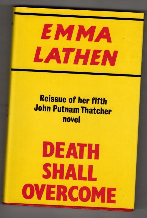 Death Shall Overcome by Emma Lathen (Vintage Detection) Gollancz File Copy