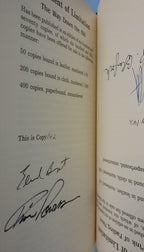 The Way Down the Hill and The Pink of Fading Neon 1st  LTD Cloth-bound Signed...