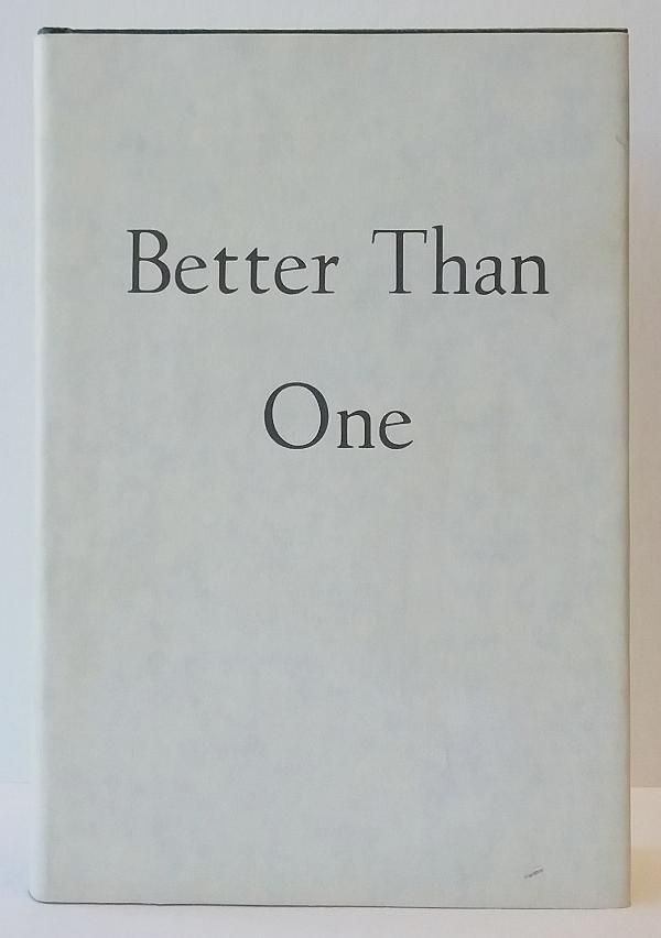Better Than One by Damon Knight & Kate Wilhelm (First Edition) Signed
