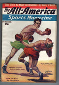 All-America Sports Magazine Oct 1935 Pulp Schaare Boxing Cvr; Erle Hazlitt Smith
