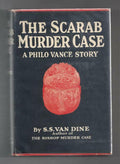 The Scarab Murder Case by S.S Van Dine; (First Edition)