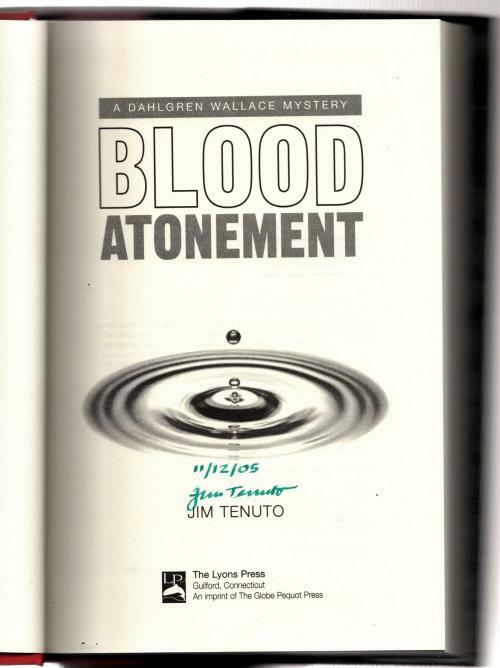 Blood Atonement by Jim Tenuto  (Winner of the San Diego Book Award for Myster...