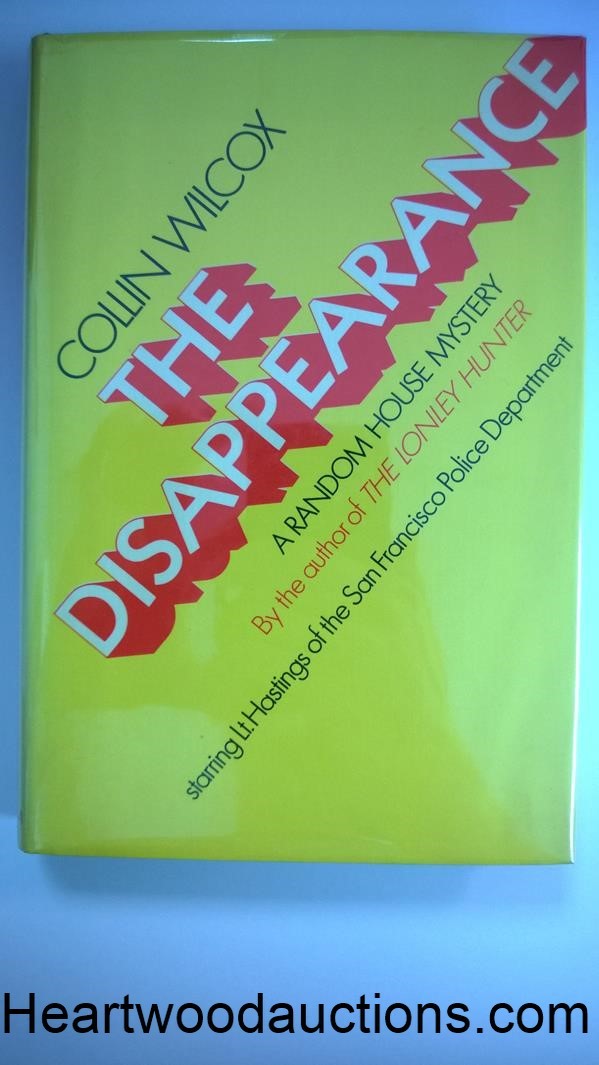 The Disappearance by Collin Wilcox FIRST