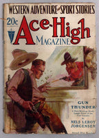 Ace-High May 1928 Murphy Cover Art Pulp