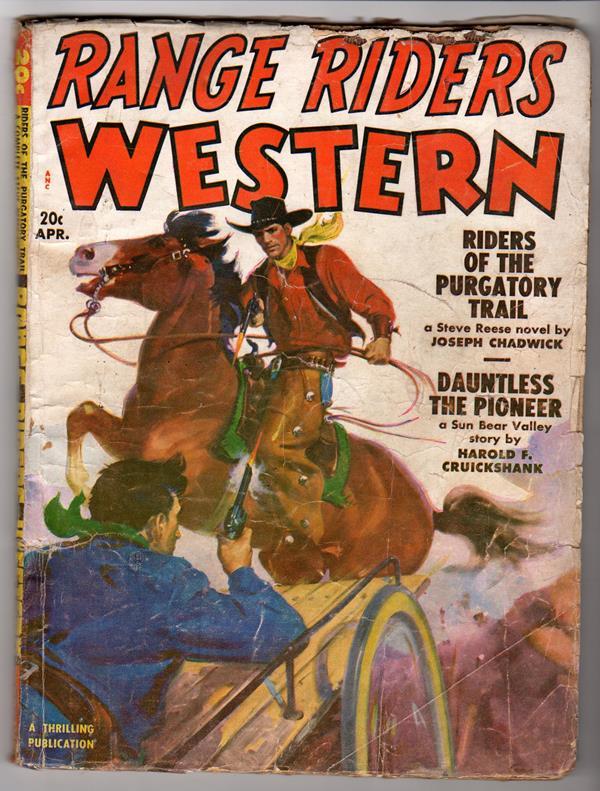 Range Riders Western Apr 1951 Rozen cvr