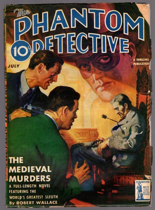 Phantom Detective Jul 1942 Rudolph Belarski Cvr; Robert Wallace