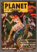 Planet Stories" January 1951 Anderson GGA Cvr, Alfred Coppel - Pulp