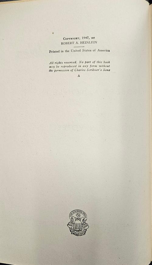 Rocket Ship Galileo by Robert A. Heinlein (First Edition)