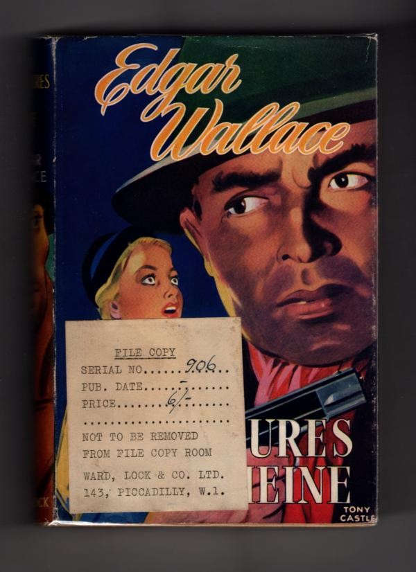 The Adventures of Heine by Edgar Wallace (Ward Lock File Copy) Hubin Listed