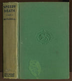 Speedy Death by Gladys Mitchell (First US Edition) Author's First Book