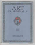 Art in Australia: Twenty-Five Years of Australian Art (Fourth Number)