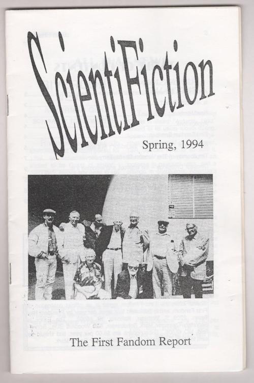 ScientiFiction 1994 All 4 Issues First Fandom Sci-fi Fanzine (1st) Korshak's