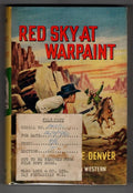 Red Sky at Warpaint by Lee Denver (First UK Edition) Ward Lock File Copy