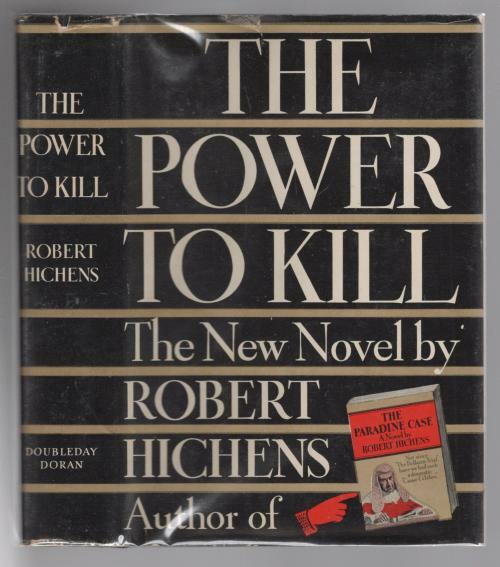 The Power to Kill by Robert Hichens (1936) Hubin Mystery Otto Penzler's copy