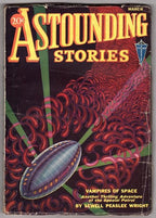 Astounding Mar 1932 Ray Cummings; Wesso cover - Pulp