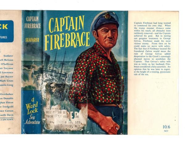 Captain Firebrace by Seafarer (First Edition) Hubin Listed, File Copy