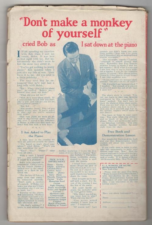 Weird Tales Aug 1928 C.C. Senf Cvr; First Tennessee Williams; 1st Soloman Kane
