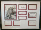 Alfred Hitchcock's 1960 PSYCHO Film AUTHOR & CAST AUTOGRAPHS "Psycho House"