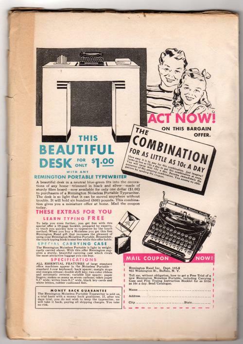 Detective Fiction Weekly" August 27 1938; T.T. Flynn; Richard Sale