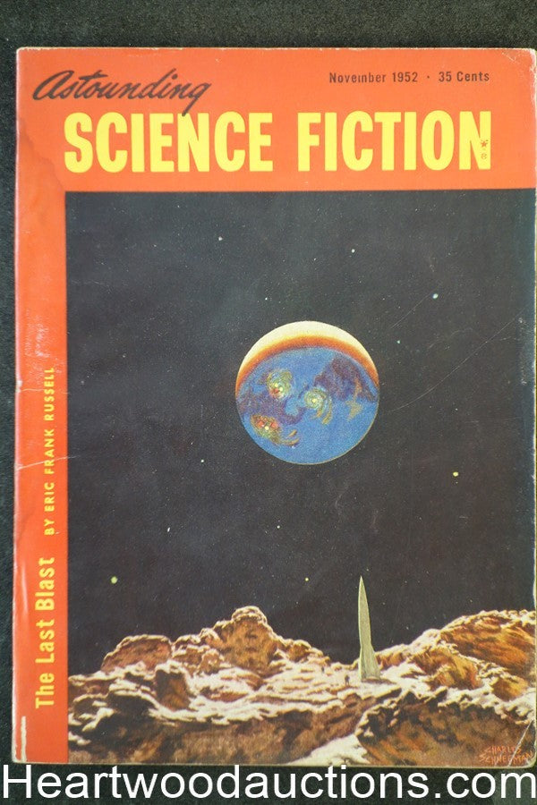Astounding Science Fiction Nov 1952 1st published sf by Algis Budrys