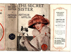 The Secret Sister by Arthur Applin (reprint Edition) Rare DJ Publisher's Copy