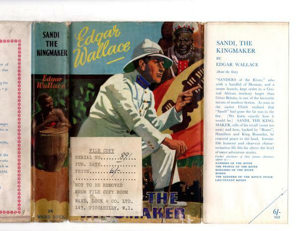 Sandi, the King Maker by Edgar Wallace (File Copy)