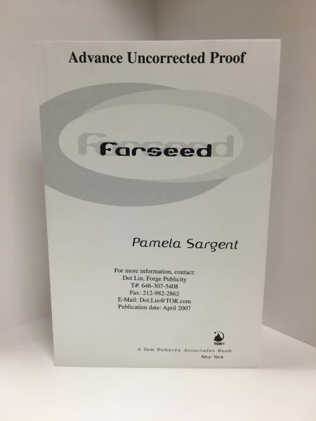 Farseed by Pamela Sargent (First Edition) Signed Uncorrected Proof
