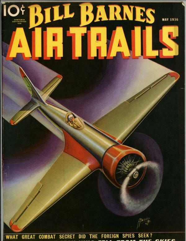 Bill Barnes Air Trails May 1936 Pulp