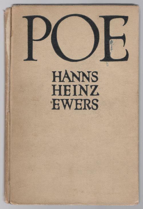 Edgar Allan Poe by Hanns Heinz Ewers