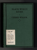 Black Wing's Rider by Cherry Wilson (First Edition) Rare Publisher's Copy
