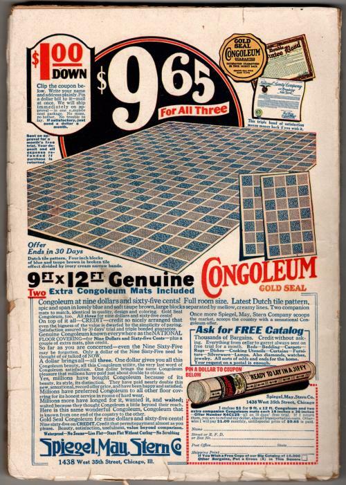 Argosy Jan 23 1926 George F. Worts cover story