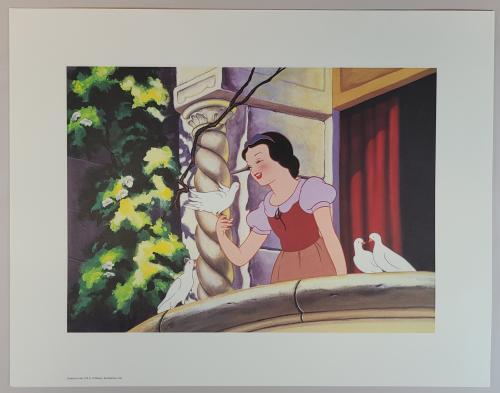 Snow White and the Seven Dwarfs Lithograph Portfolio & Theater Cards