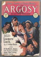 Argosy March 8 1930 Reusswig Cvr; Erle Stanley Gardner; Ralph Milne Farley