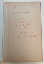 Hangman's Holiday by Dorothy L. Sayers (Gollancz Detection) File Copy