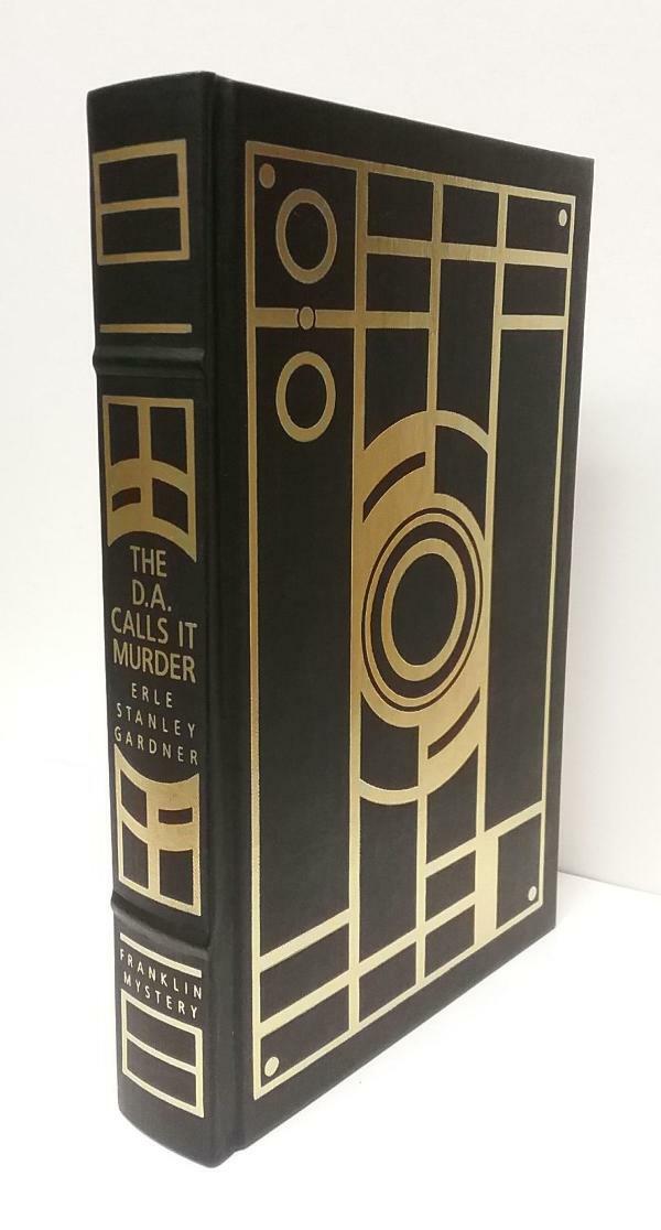 The D.A. Calls it Murder by Erle Stanley Gardner (Franklin Library)