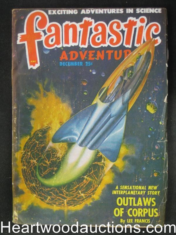 Fantastic Adventures Dec 1948 Virgil Finlay, Krupa, Ruth