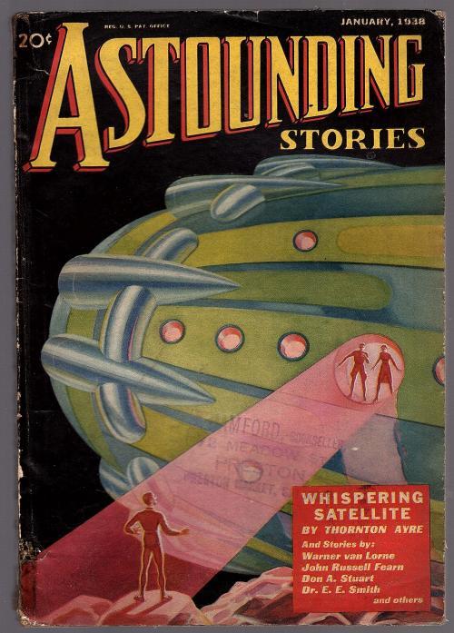 Astounding January 1938 Wesso Cvr; John Russell Fearn; E. E. Smith